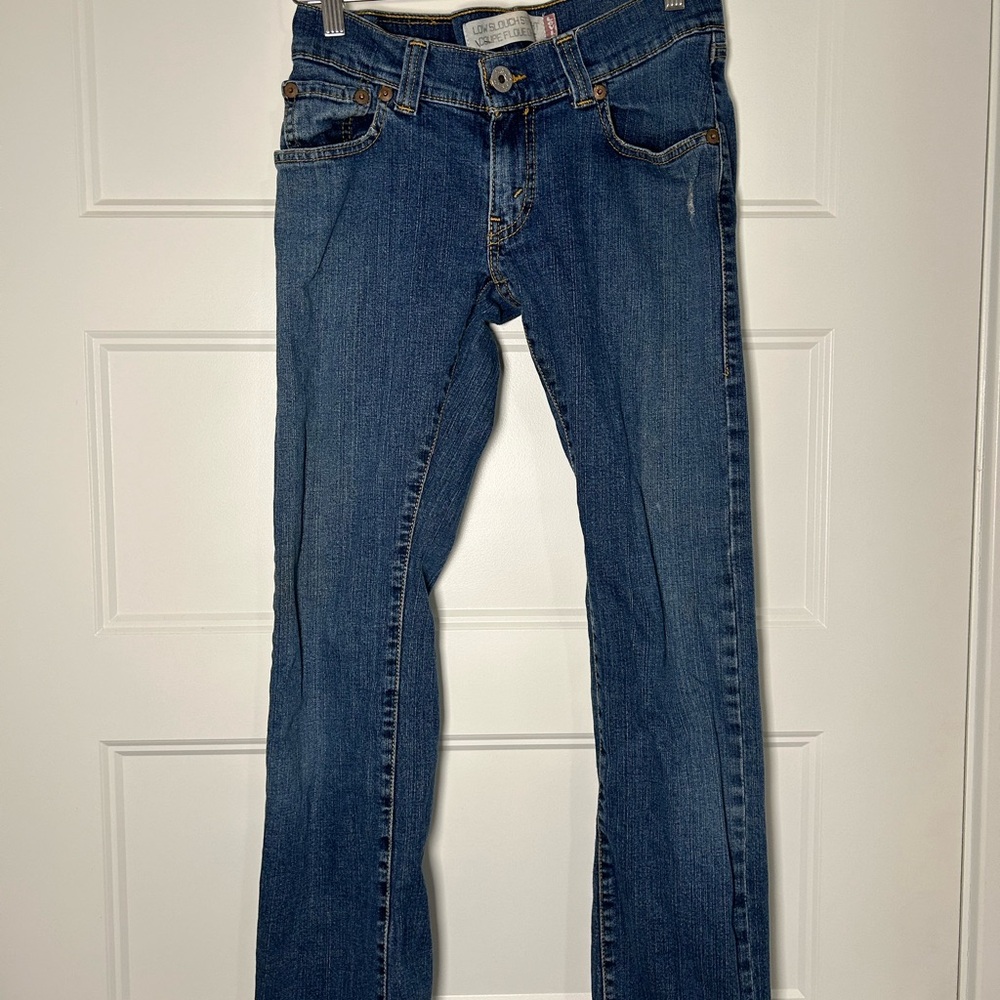 Levi’s Low Slouch Straight Jeans